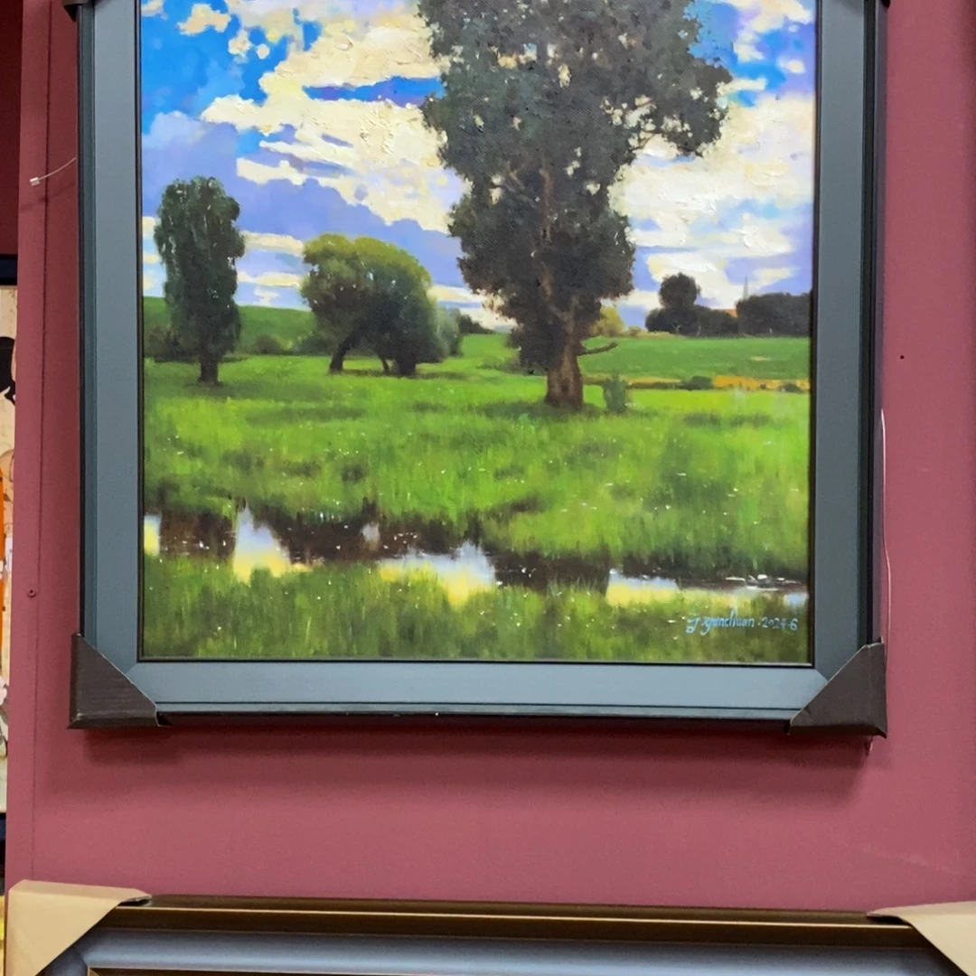 *****油画60:60画心作品