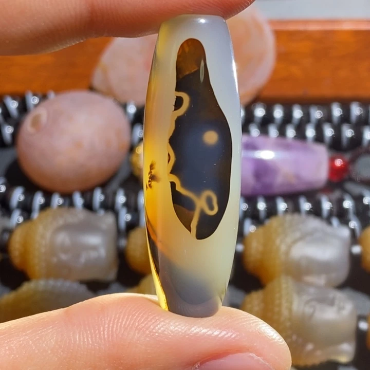 玛瑙/玉髓未镶嵌项链