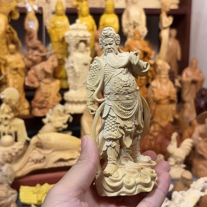 黄杨木黄杨木瑕疵关公