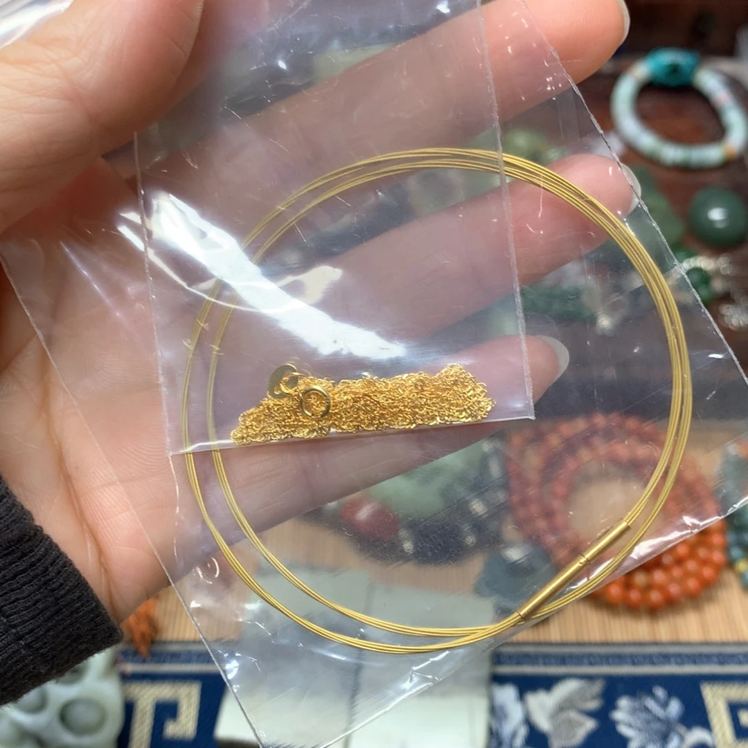 和田玉（碧玉）挂件未镶嵌清*