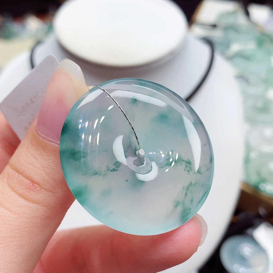 颈饰未镶嵌翡翠翡翠97，34.6/6