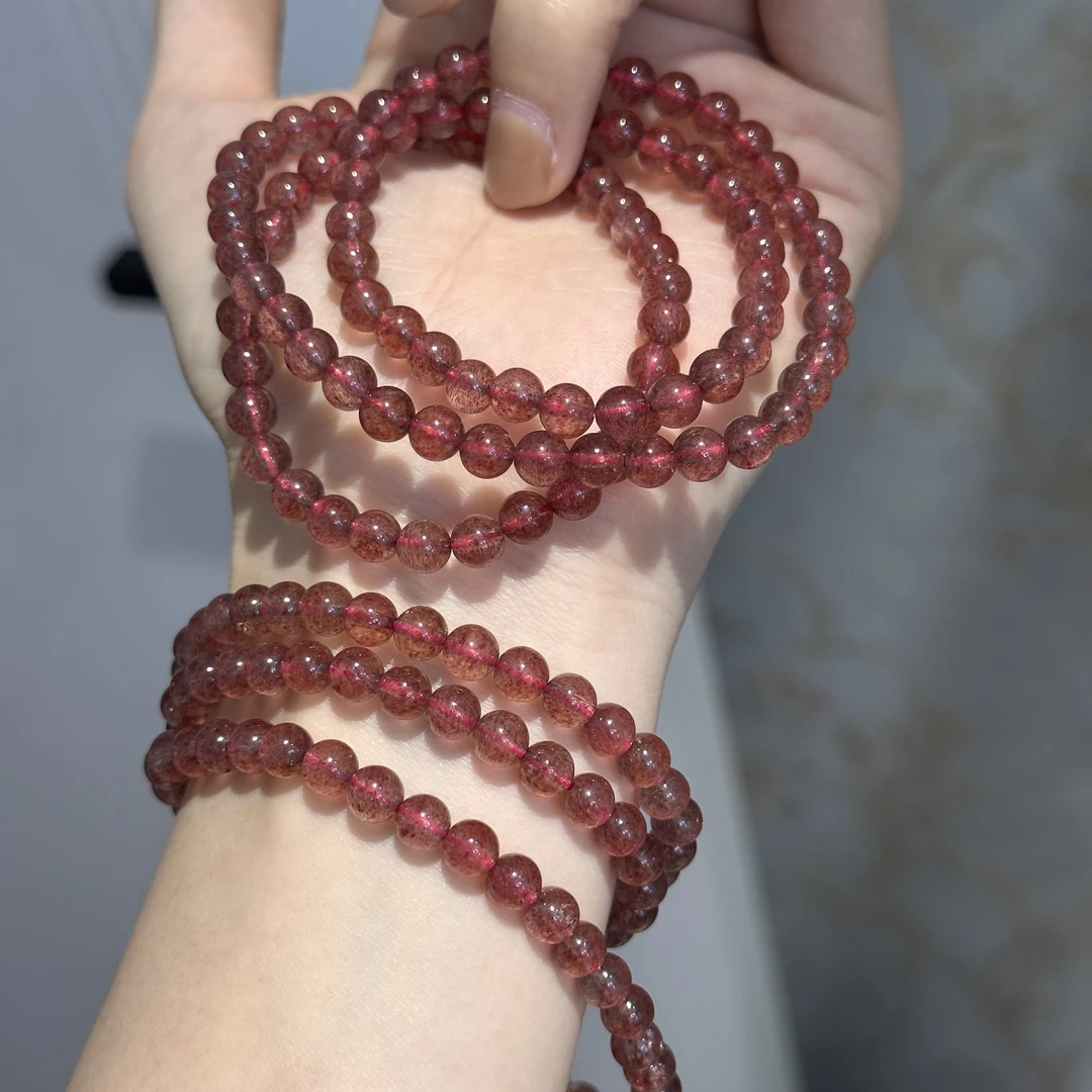 天然草莓晶多圈 多样性发其一 C59