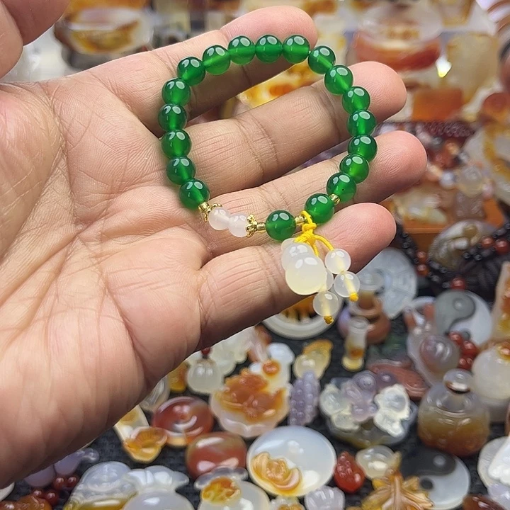 玛瑙/玉髓未镶嵌手链