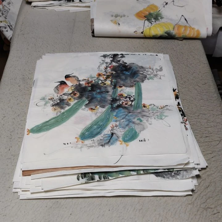 蓉***间国画国画花鸟花鸟花鸟