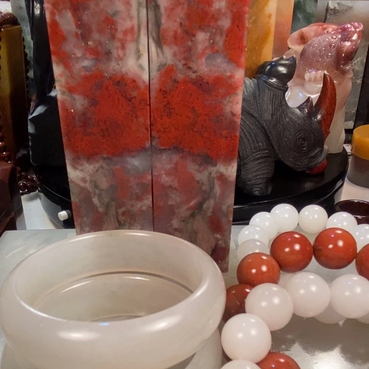 石英质玉印章镯未镶嵌我****～