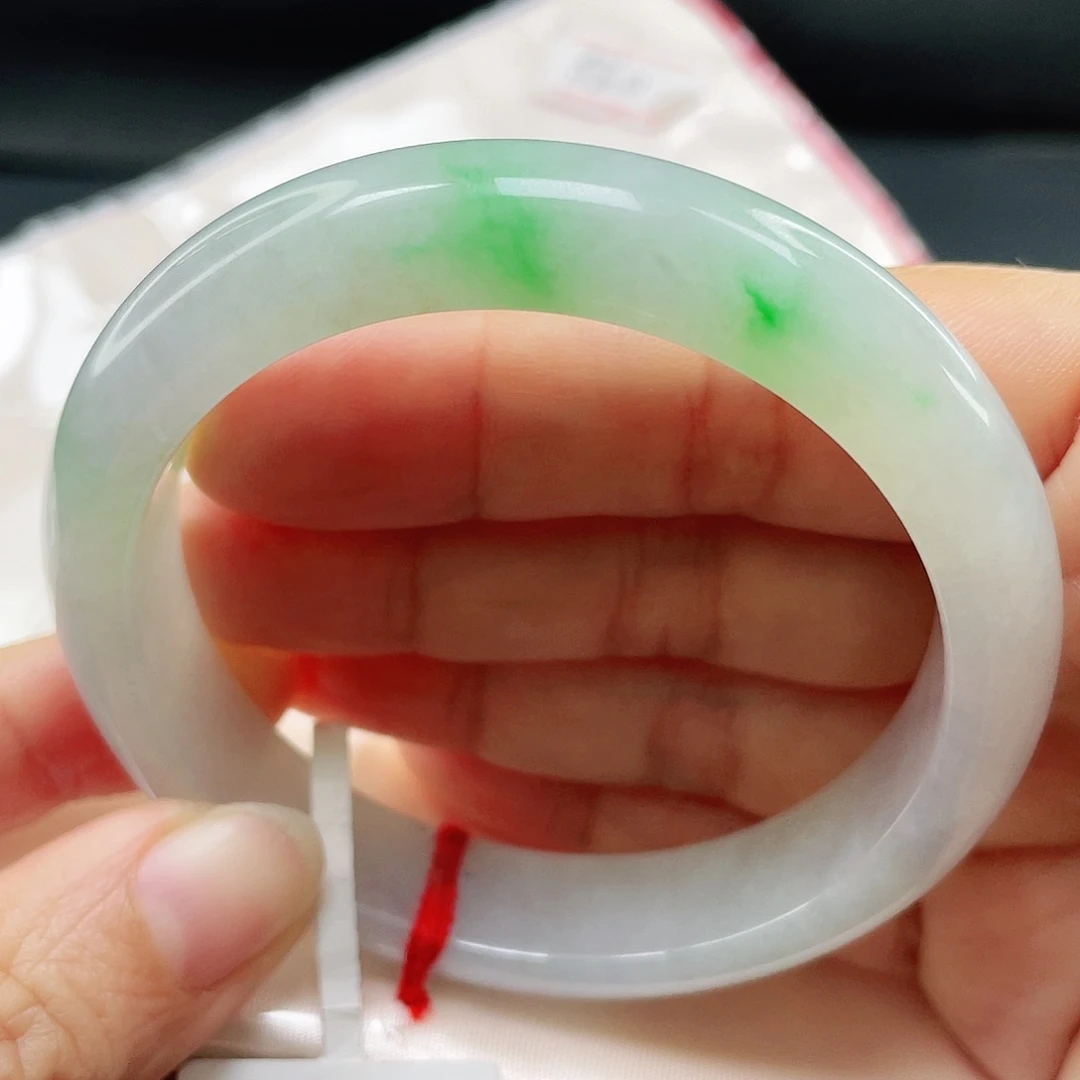 未镶嵌手镯翡翠正圈56。043