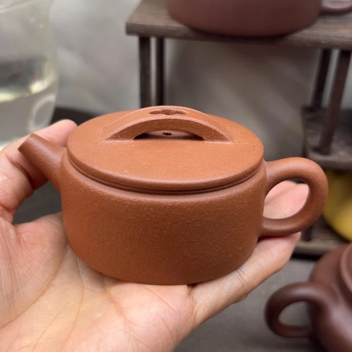 紫砂茶壶降坡汉瓦100c c