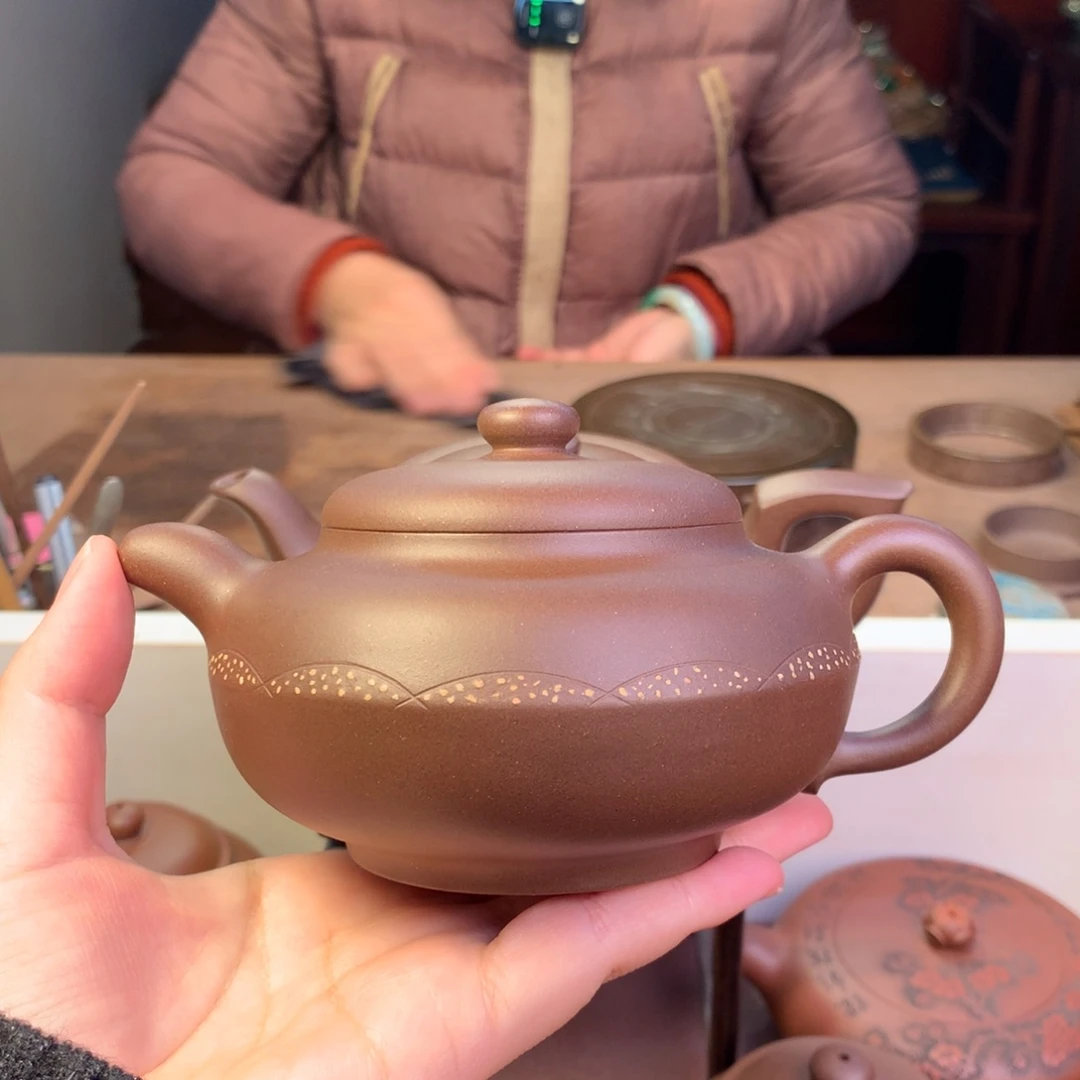 紫砂茶壶A****1全手工 合欢 定金