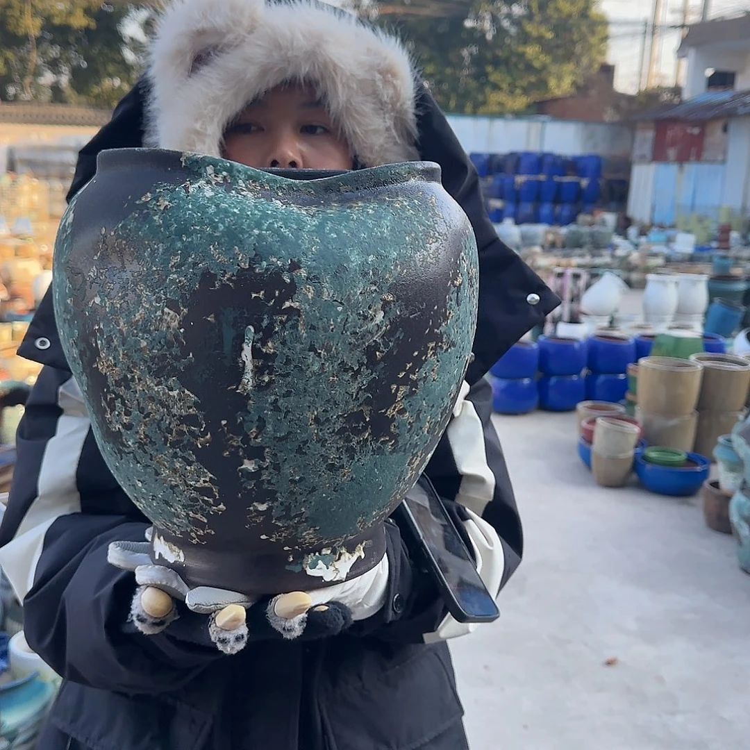 王嫂花盆1228-379高30口21