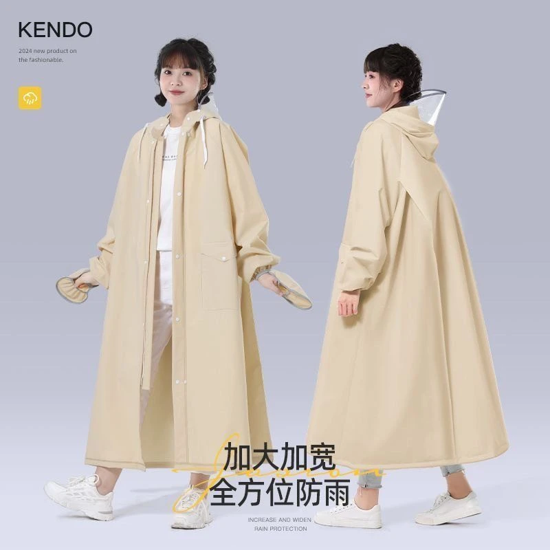 雨衣成人外穿长款全身防暴雨电动电瓶车女款新款连体单人拉链雨