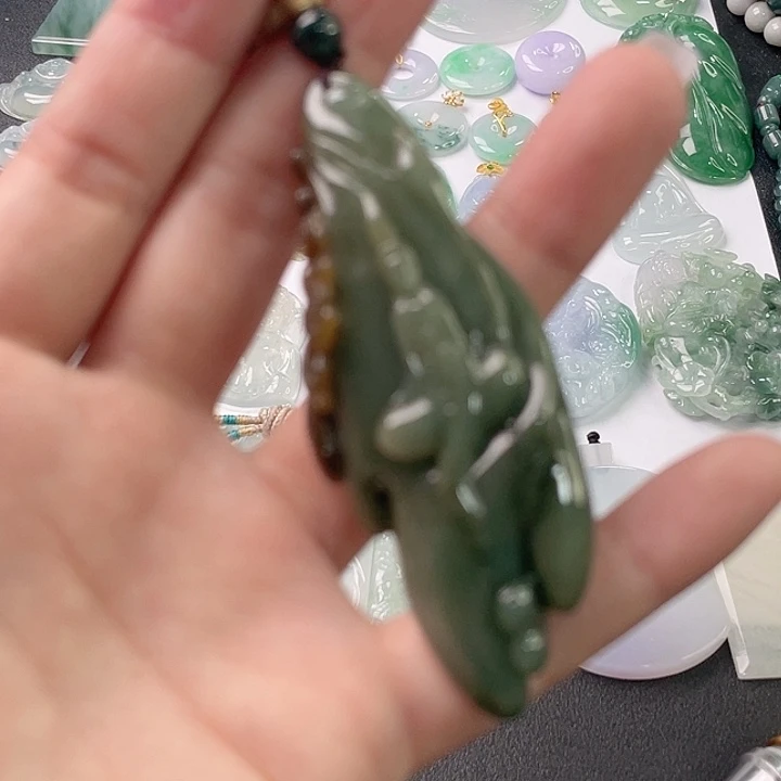 吊坠(不含链)未镶嵌翡翠1