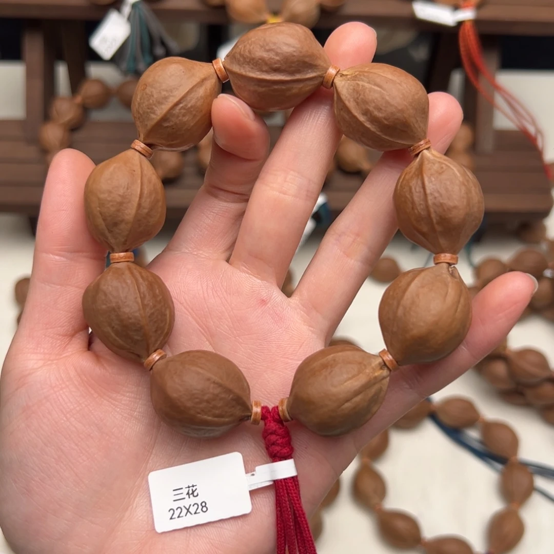 感***悟手串/手链橄榄核22.28梅林铁核