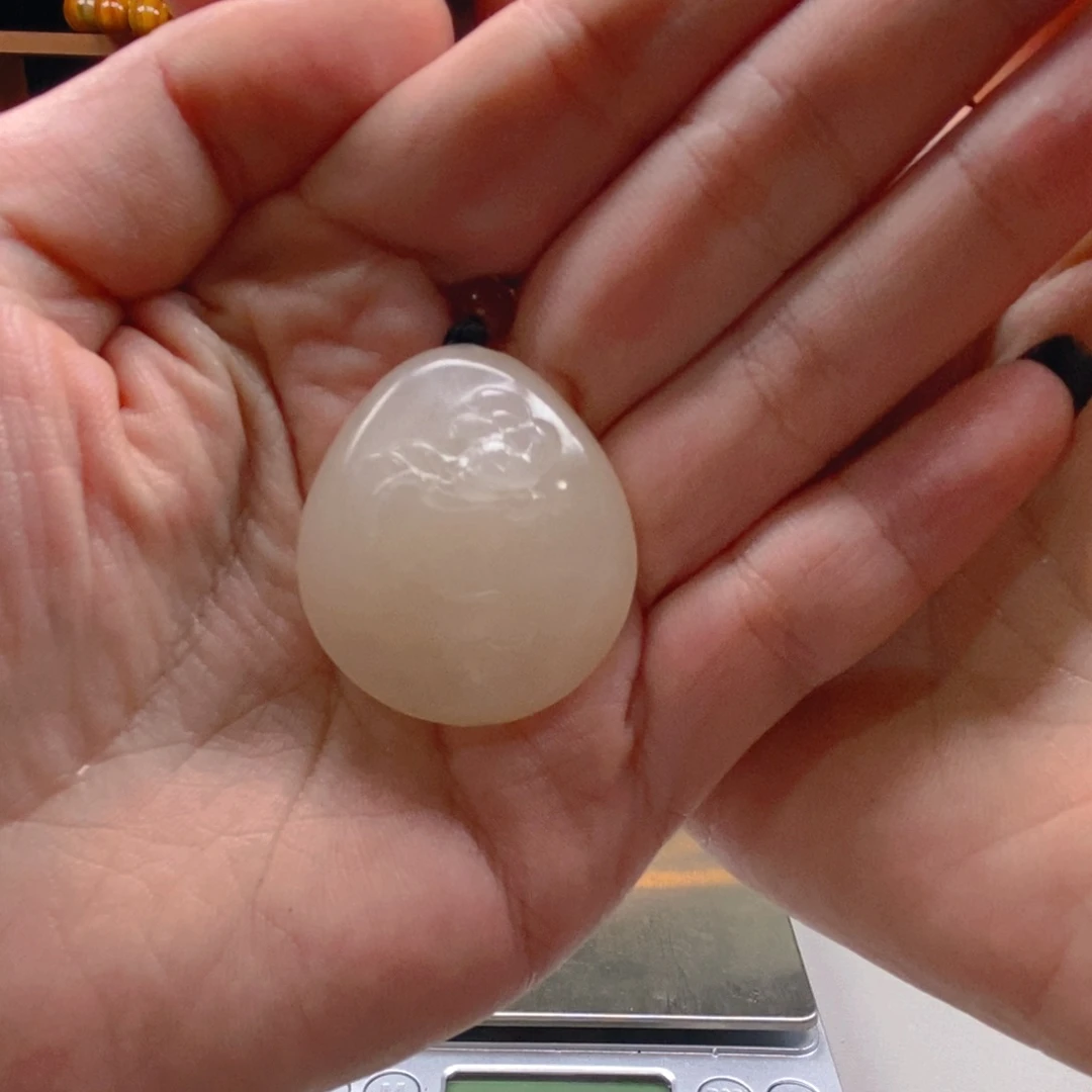 和田玉颈饰未镶嵌夹*