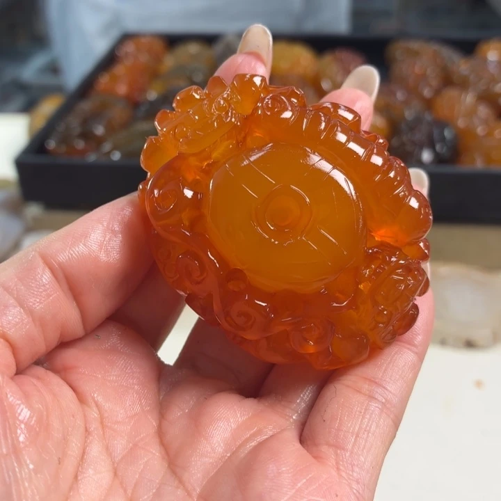 玛瑙/玉髓吊坠(不含链)未镶嵌