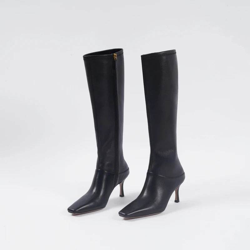 LYNEE 方头长筒靴  LAD2FAA041