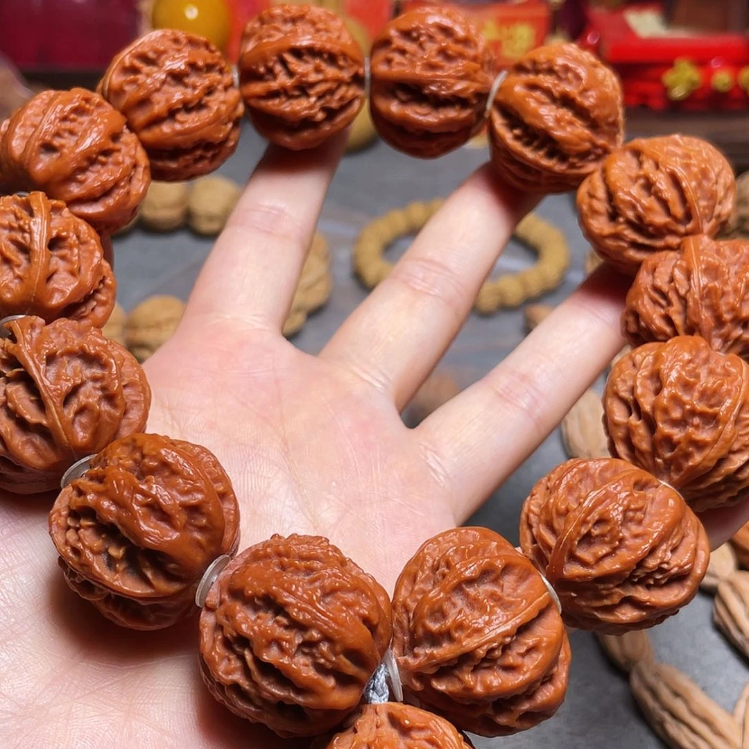 核桃粗筋大龙脊手持