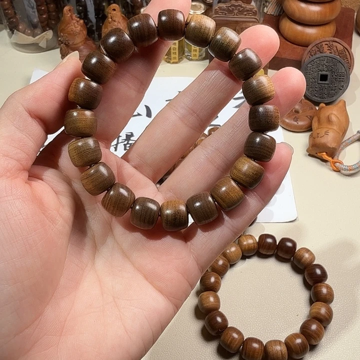 檀香木印度迈索尔老山檀香黑肉1.0/1.1横纹直切沉水