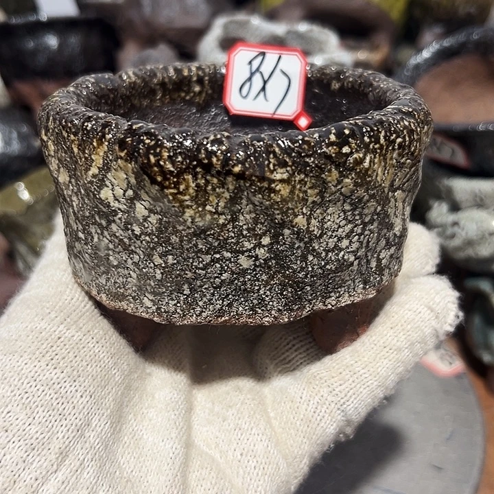 粗陶花盆制作面包