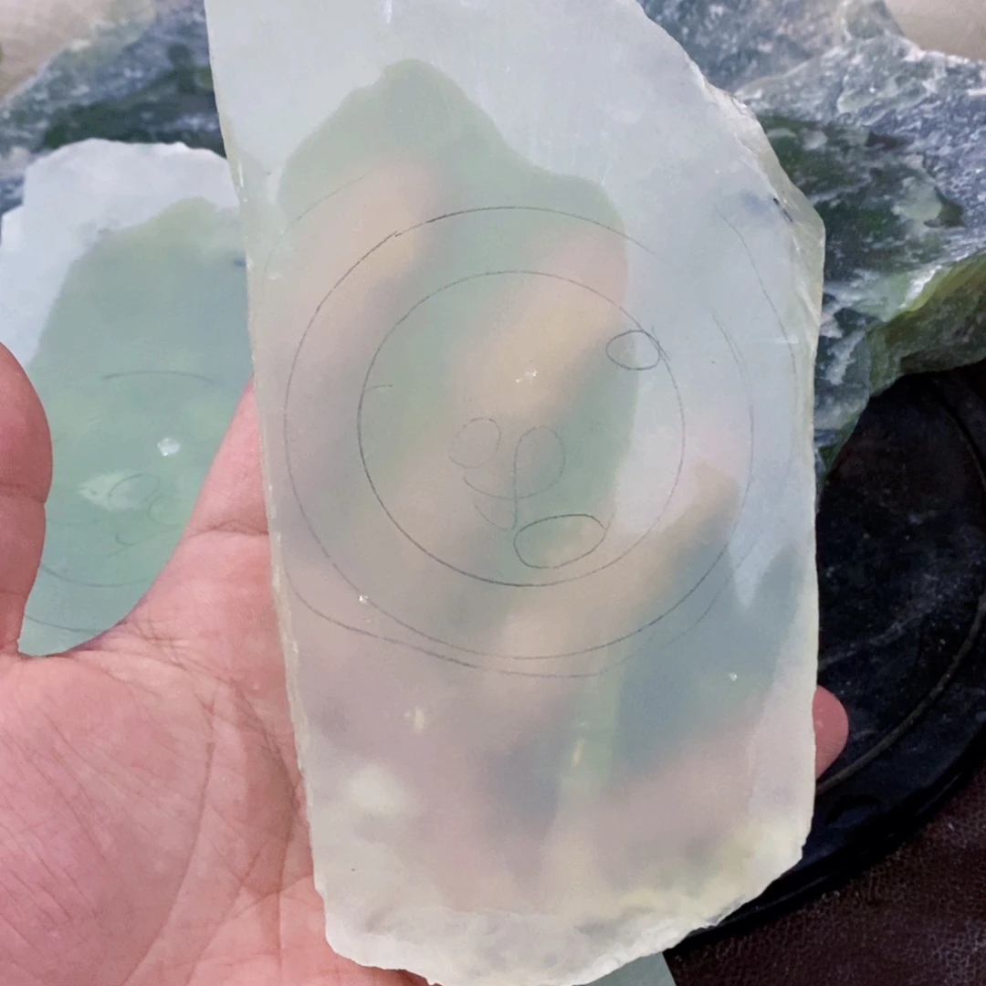 蛇纹石玉珠宝奇石合金徐*岗