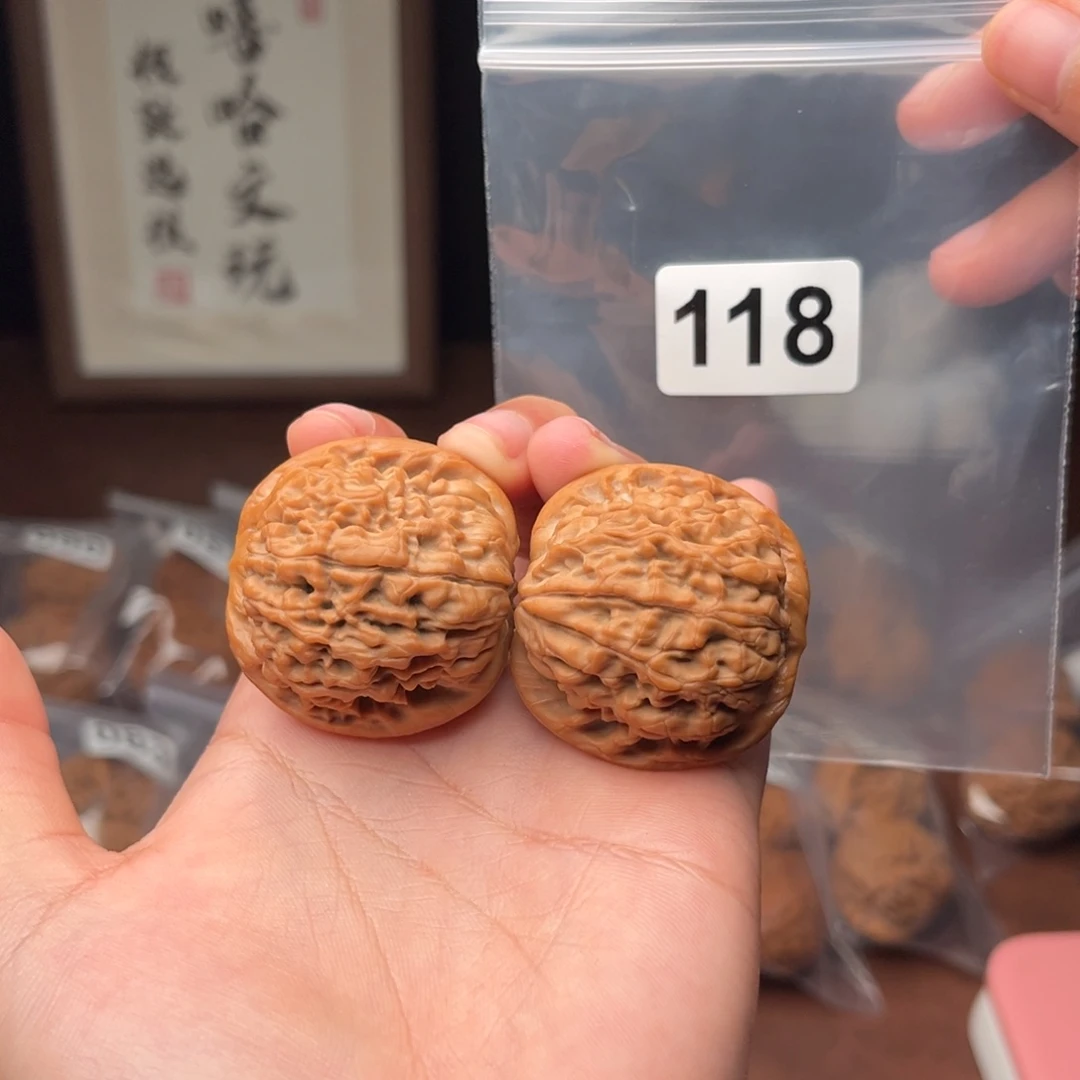 吊坠文玩核桃钱****）莲花38.5