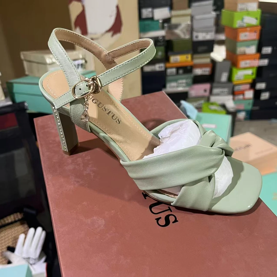 0140   新款百搭高跟凉鞋