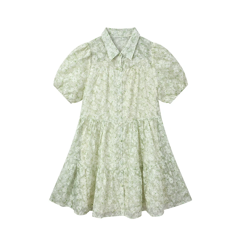 【达人专属】减龄碎花气质连衣裙S2021