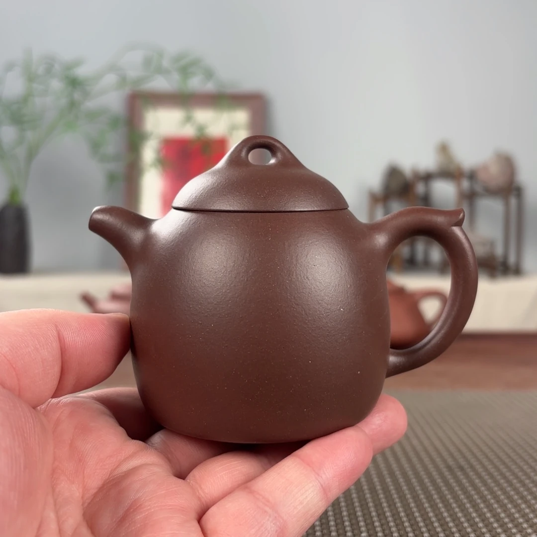 茶壶紫砂黄龙山原矿紫砂壶