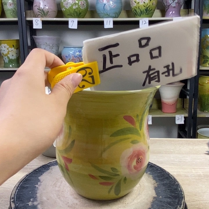 景德镇高温陶瓷花盆