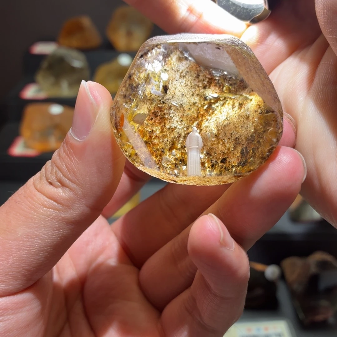 水晶未镶嵌珠宝半成品