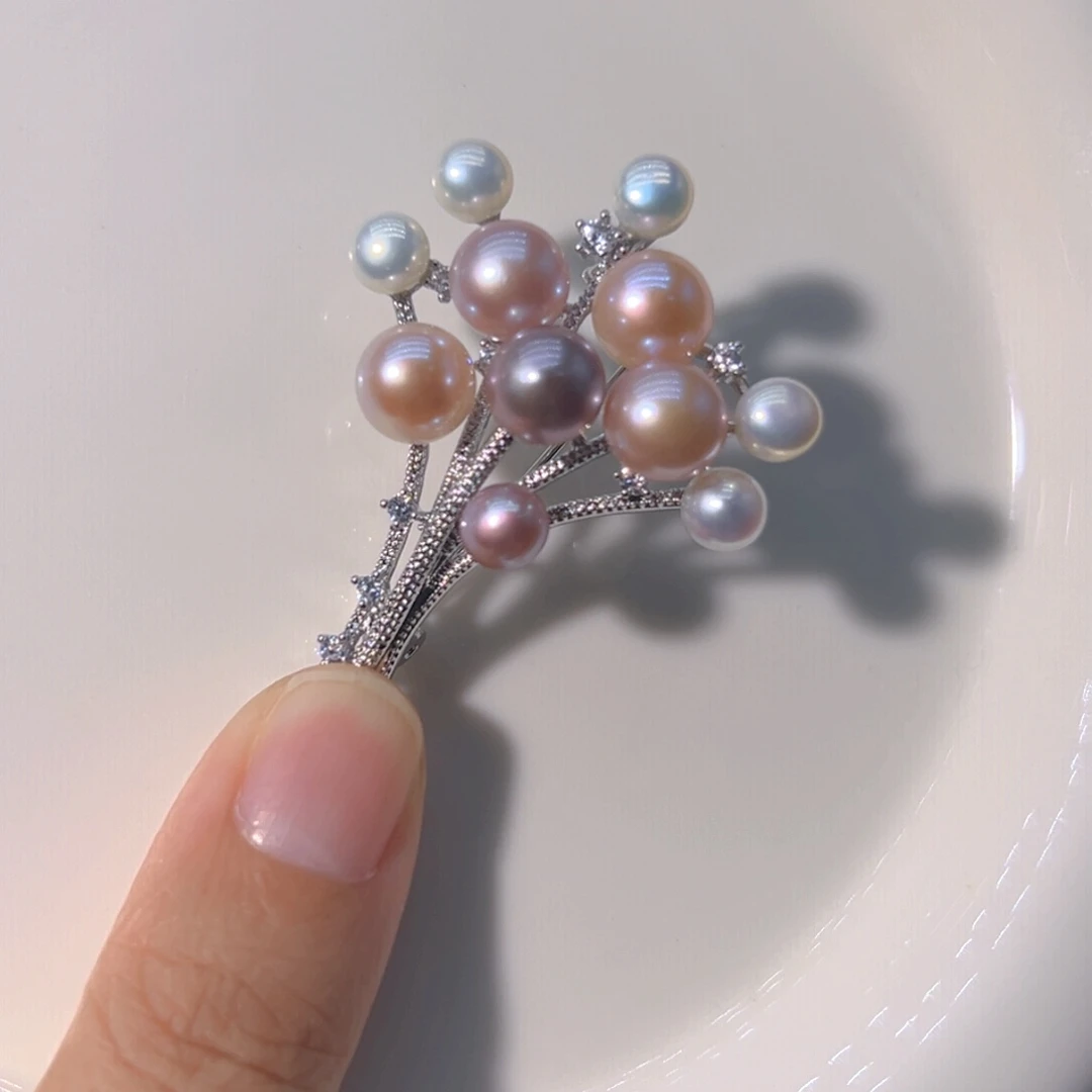合金极光天然珍珠淡水珍珠