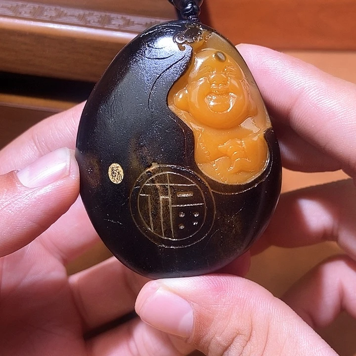 和田玉未镶嵌颈饰HX