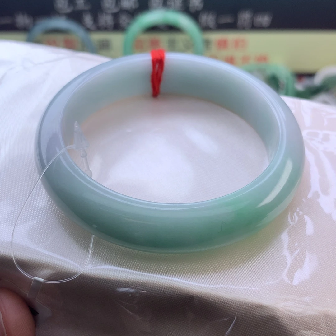 定制翡翠未镶嵌53.54正圈