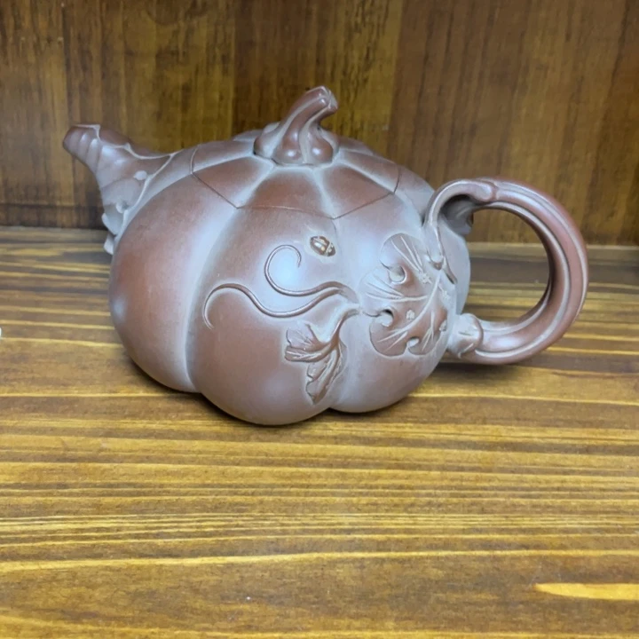 静***思底槽青茶壶紫砂艺术作品