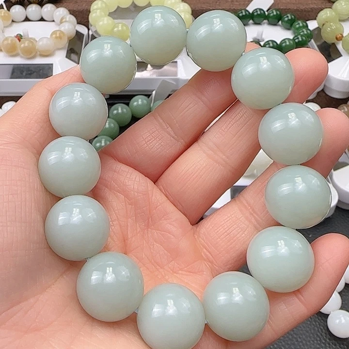 和田玉手串未镶嵌