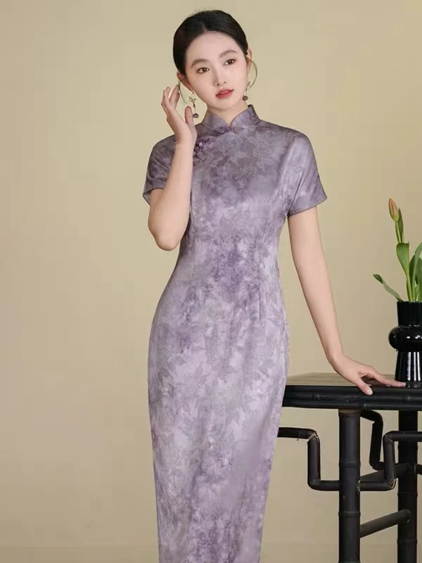商场撤柜清仓库存断码精品旗袍-300