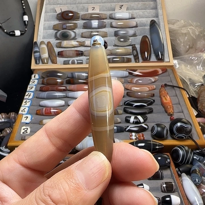 玛瑙/玉髓未镶嵌吊坠(不含链)