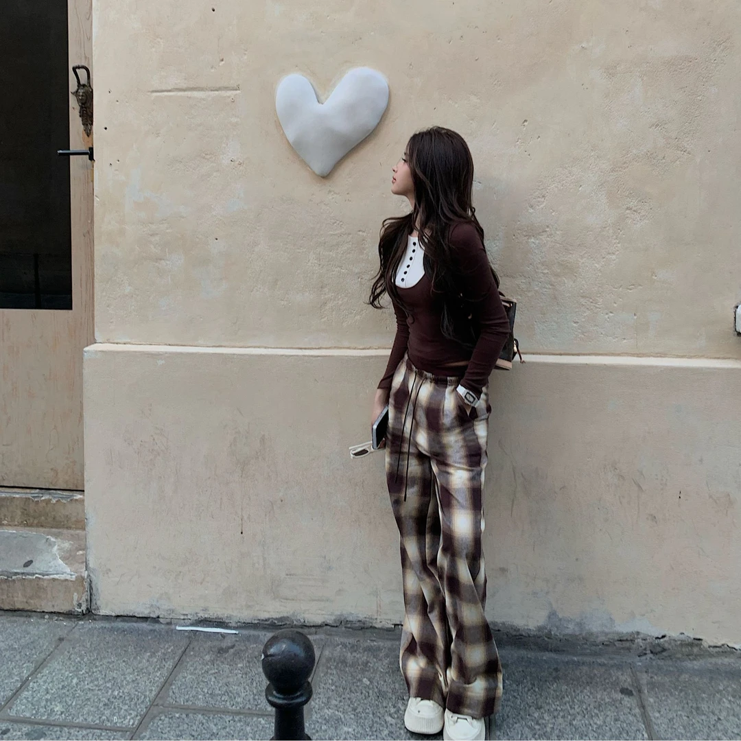 Momoshero【里约画廊裤】调性艺术美!曼哈顿小钱lady感的长裤