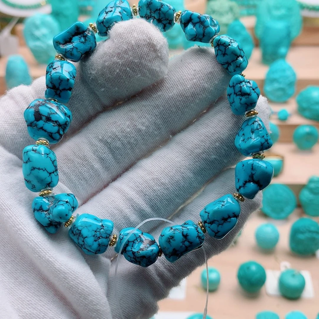 绿松石未镶嵌配饰