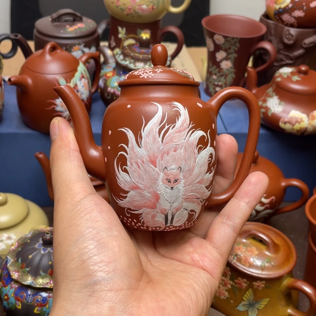 风***停茶杯紫砂紫砂茶壶200cc