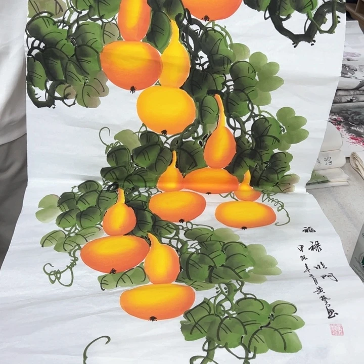 国画纯手绘作品欣赏图