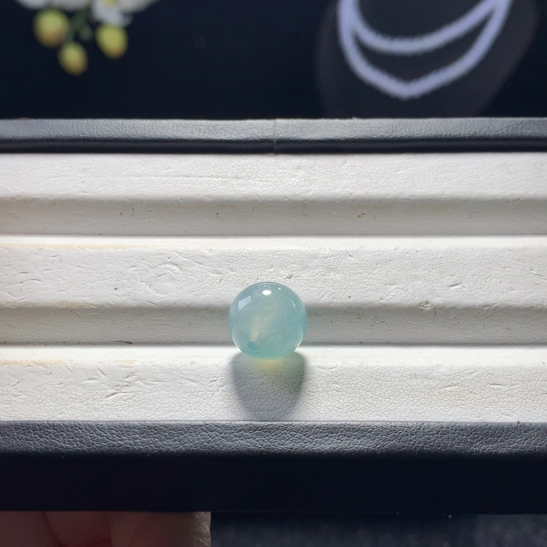 翡翠未镶嵌手串卡11星空蓝