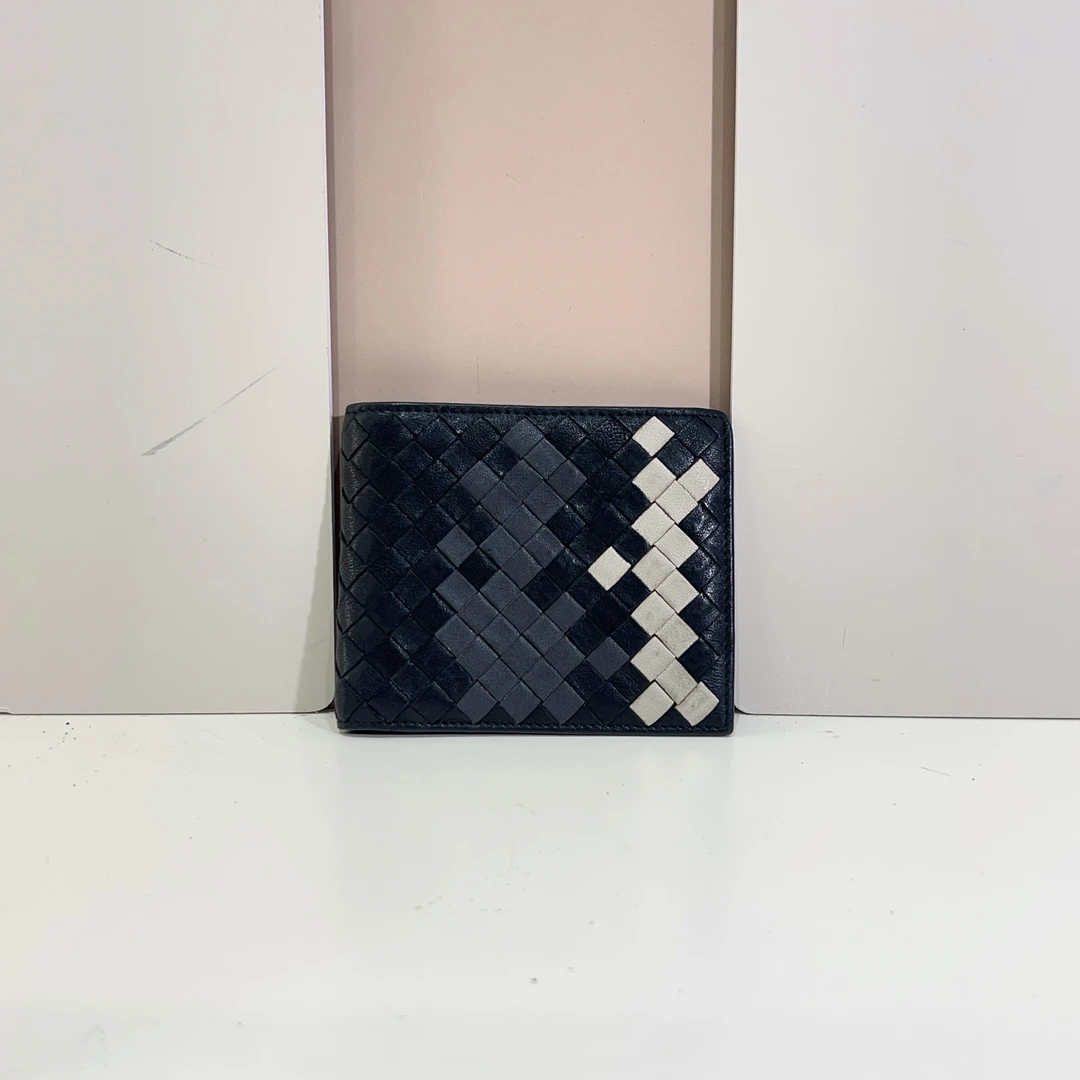 95新 BOTTEGA VENETA/葆蝶家 bv短款对折钱包 cj5037