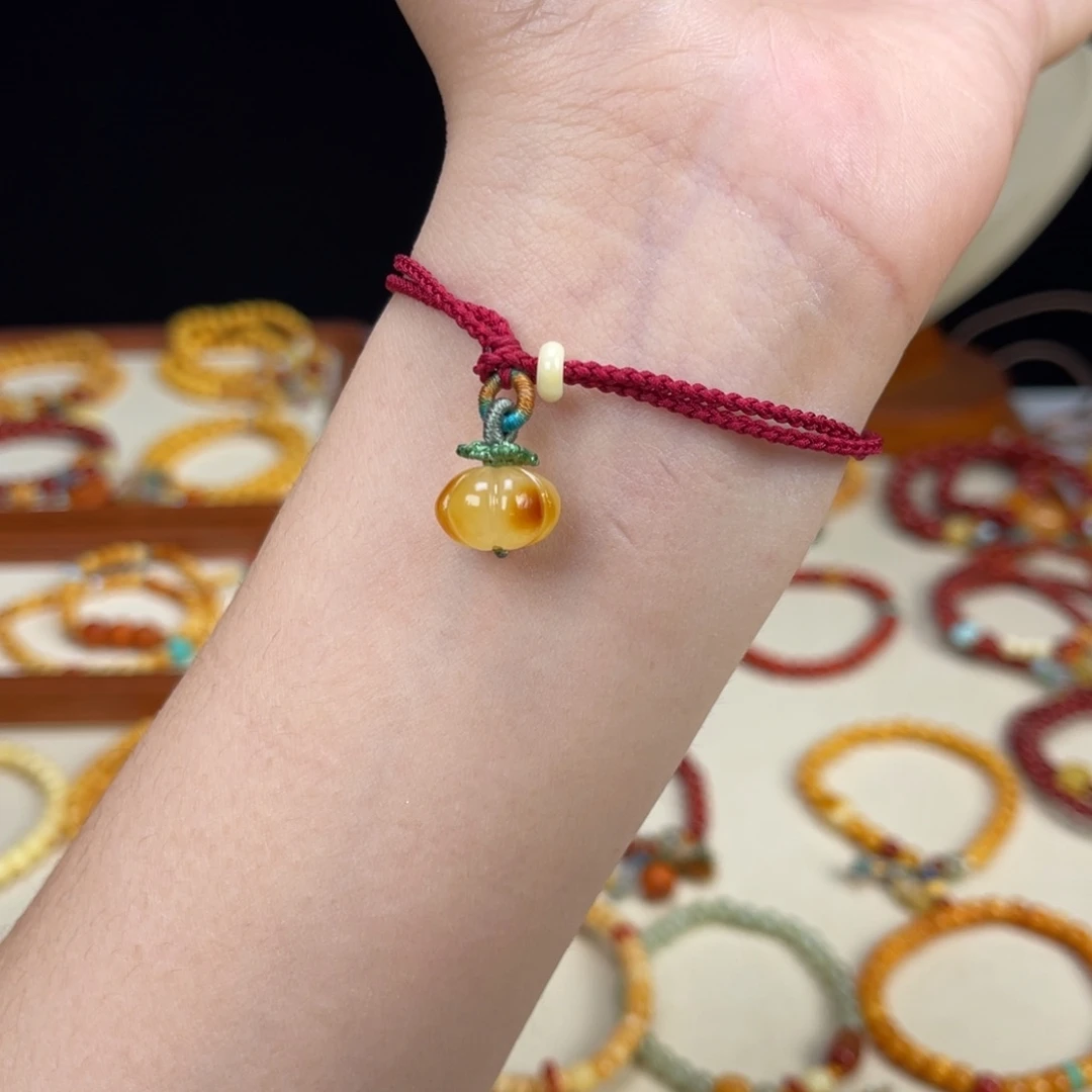 蜜蜡未镶嵌手链蜜蜡