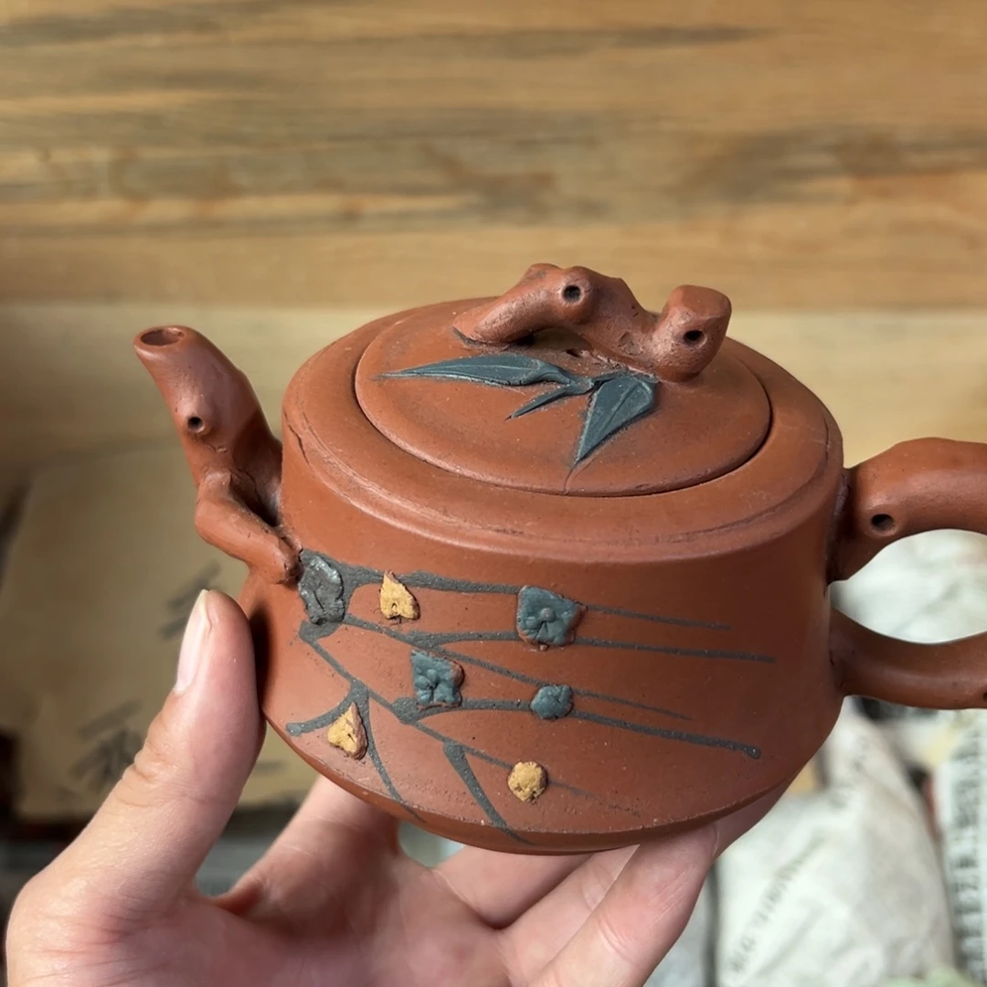 紫砂茶壶老厂紫砂壶一件！