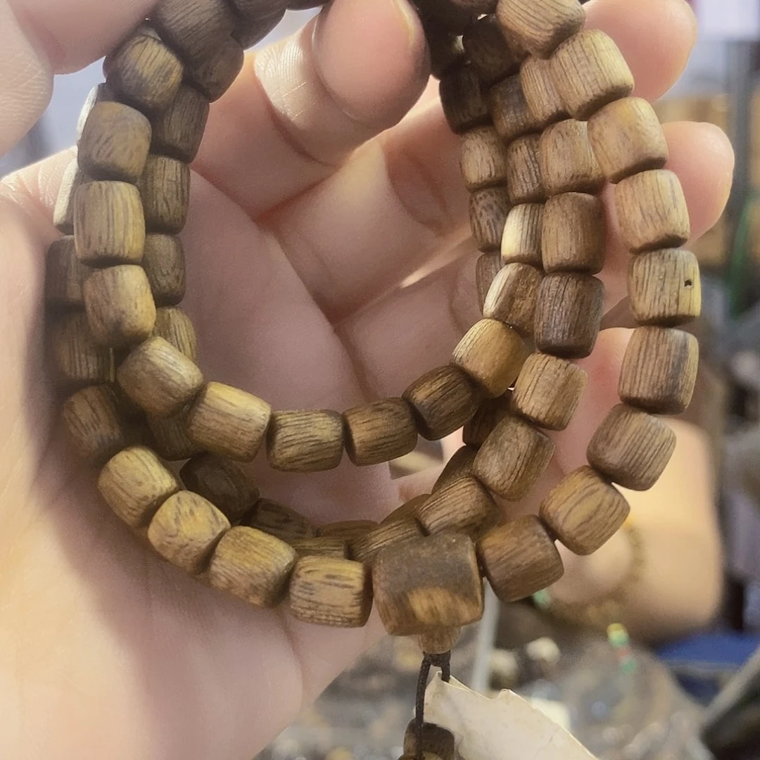 手串沉香棋楠桶珠长串17克多样性发一