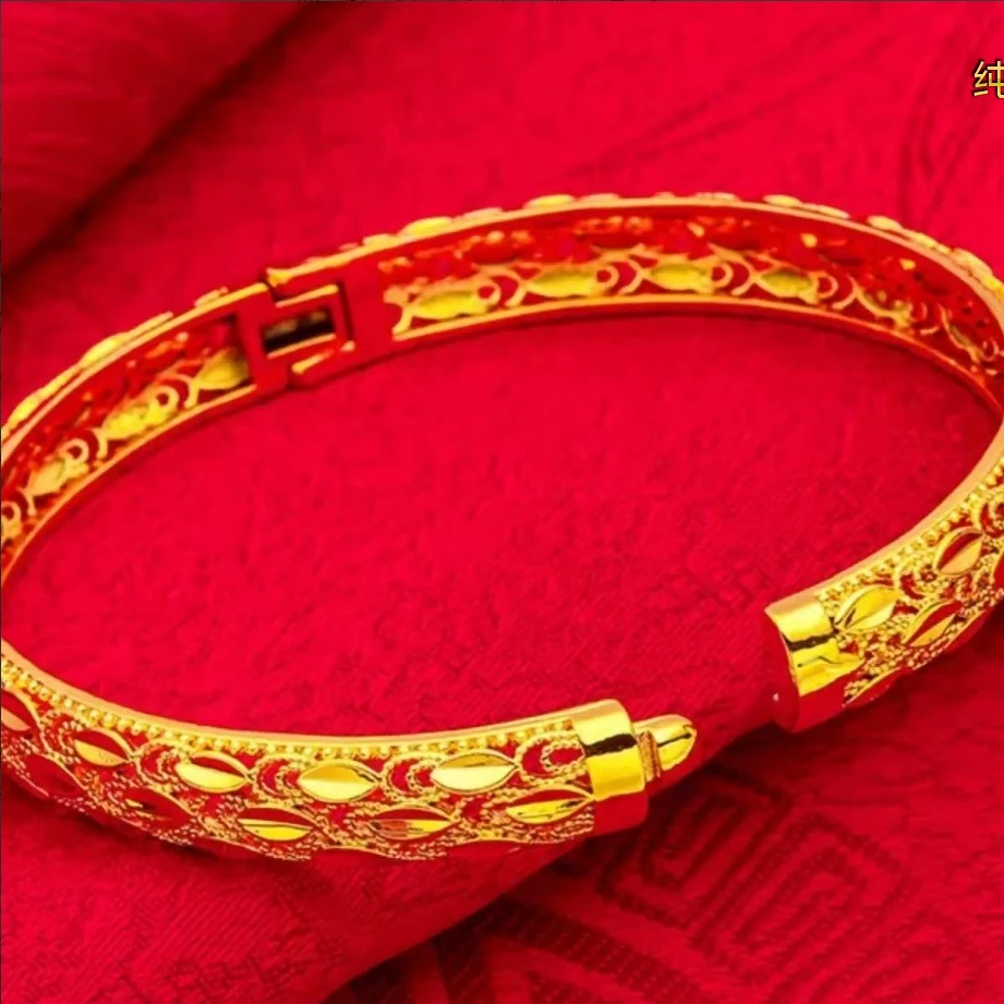 铜合金手镯 精美开口手镯