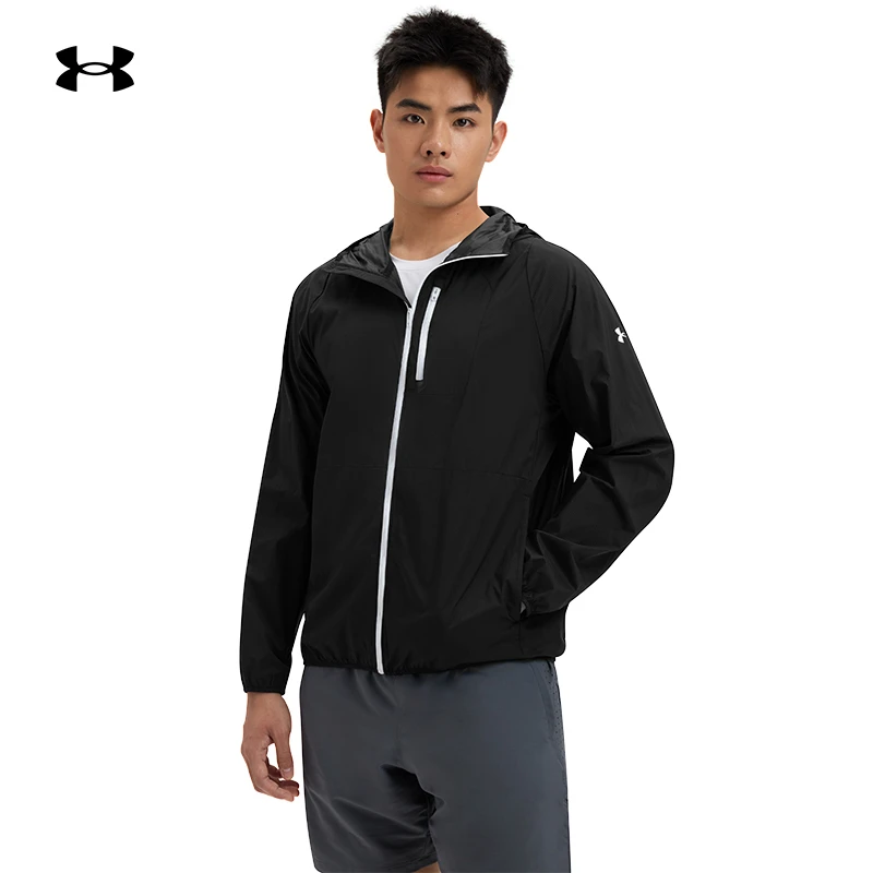 安德玛官方UA Phantom Windbreaker男子轻质跑步运动夹克1381879