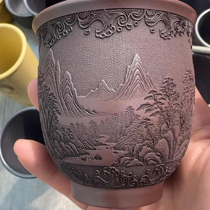 茶杯紫砂全手工制作工艺