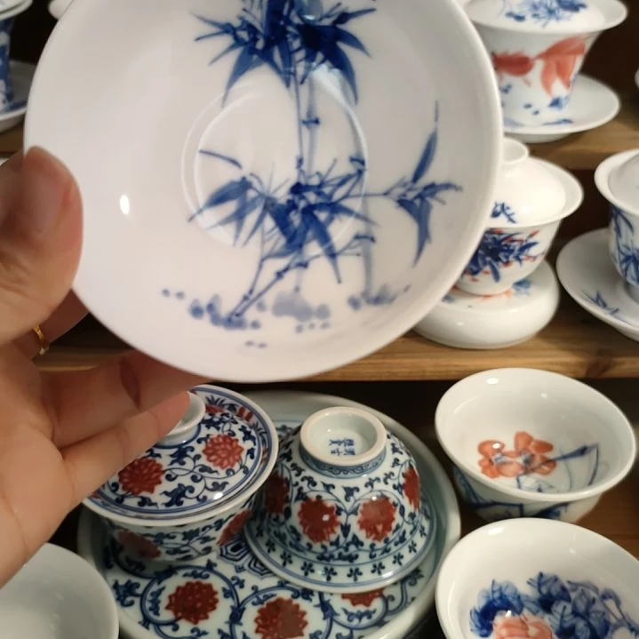 景德镇手绘普洱杯