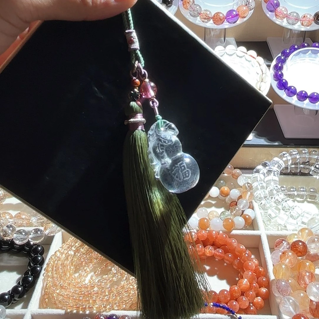 未镶嵌手链水晶挂件